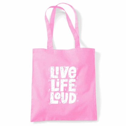 Live Life Loud Tote Bag - Image 28