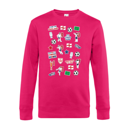 England Collage Crew Neck Sweatshirt - Image 21