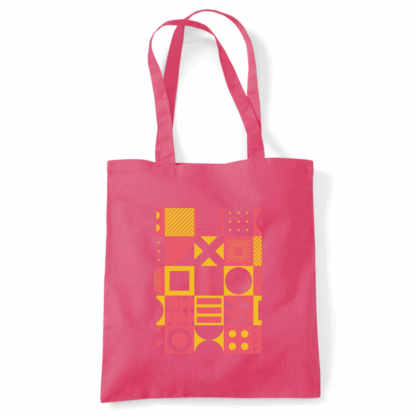 Square Patterns Tote Bag - Image 29
