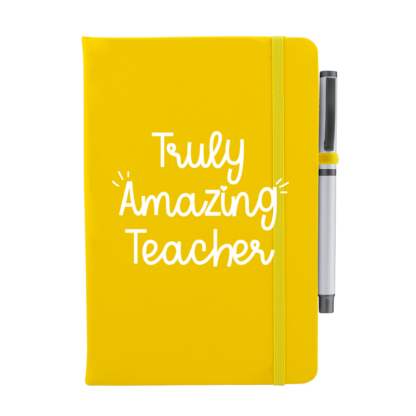 Truly Amazing Teacher Personalised Pen & Notebook Set - Image 10