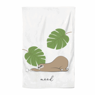 Sloth Mood Tea Towel