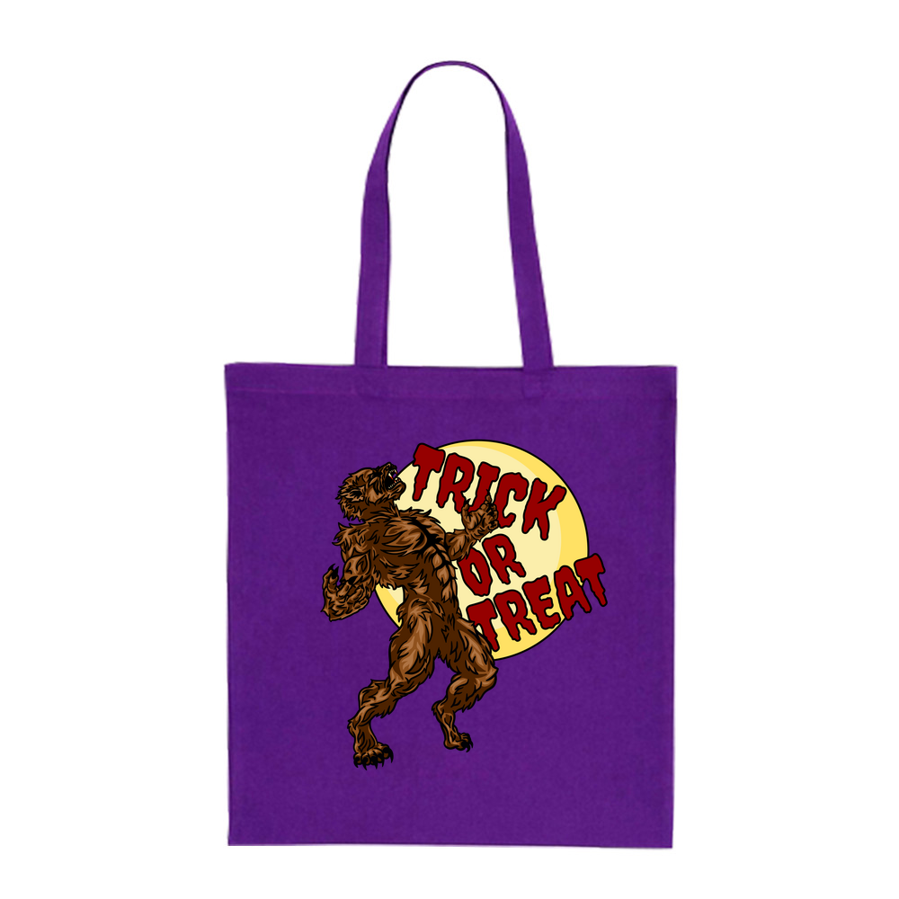 Trick or Treat Werewolf Personalised Tote Bag - Image 12