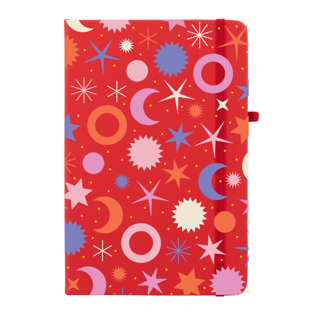 Moons and Stars Pattern Notebook - Image 4