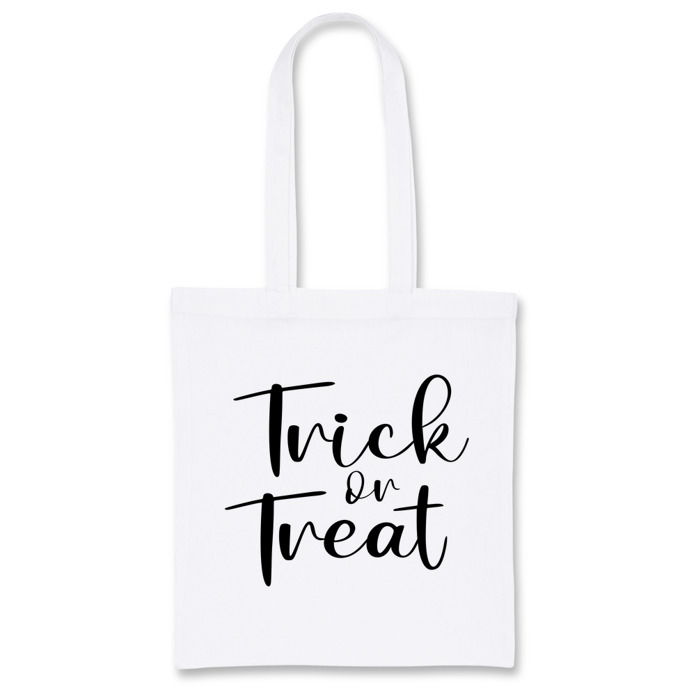 Trick or Treat Halloween Personalised Cotton Tote Bag - Image 4