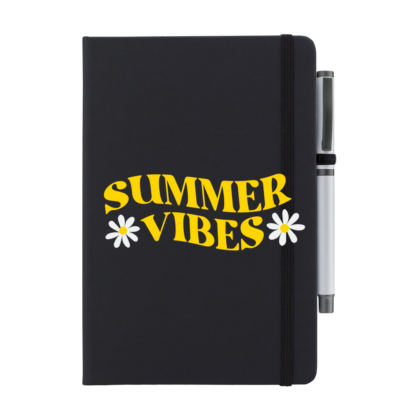 Summer Vibes Personalised Notebook with Pen - Image 8