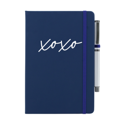 xoxo Personalised Notebook with Pen - Image 5