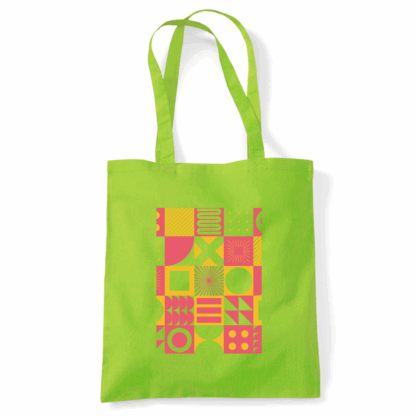 Square Patterns Tote Bag - Image 39