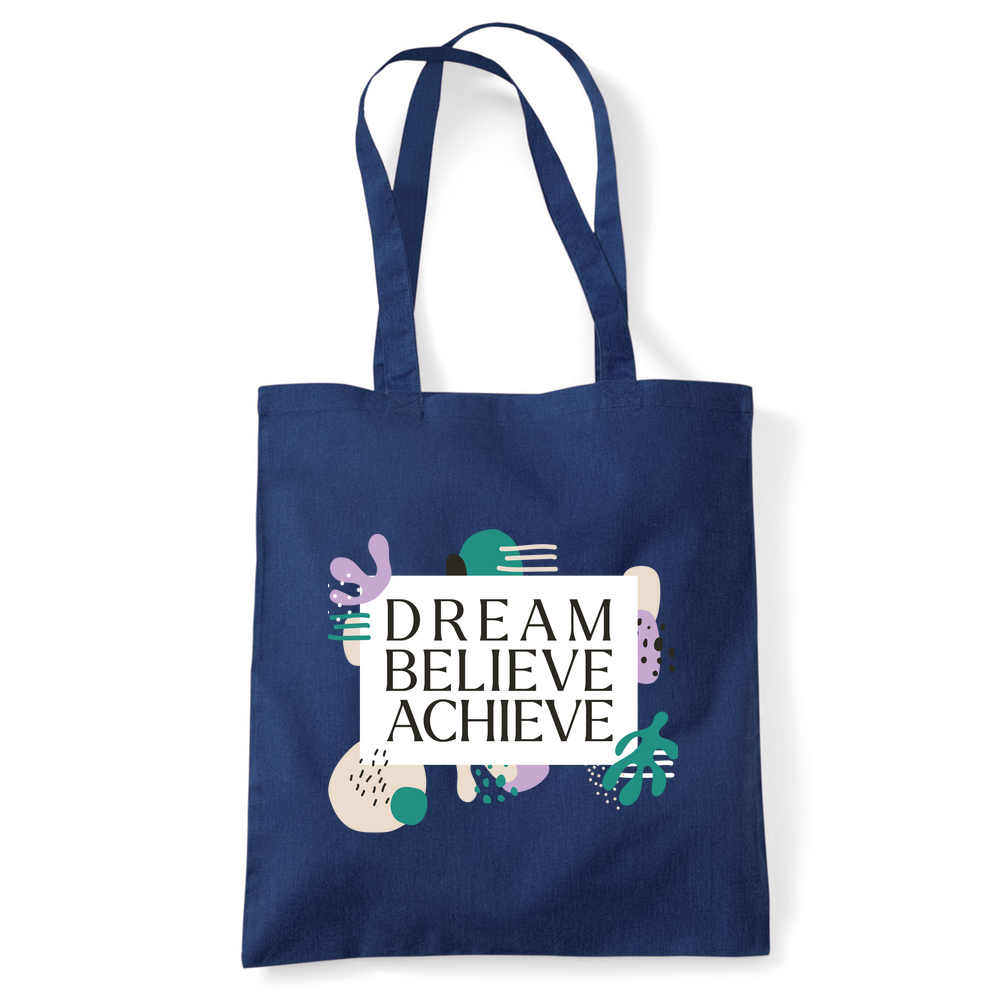 Dream Believe Achieve Tote Bag - Image 5