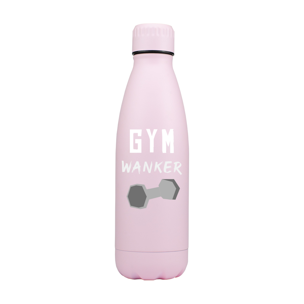 Gym Wanker Personalised Metal Bottle - Image 3