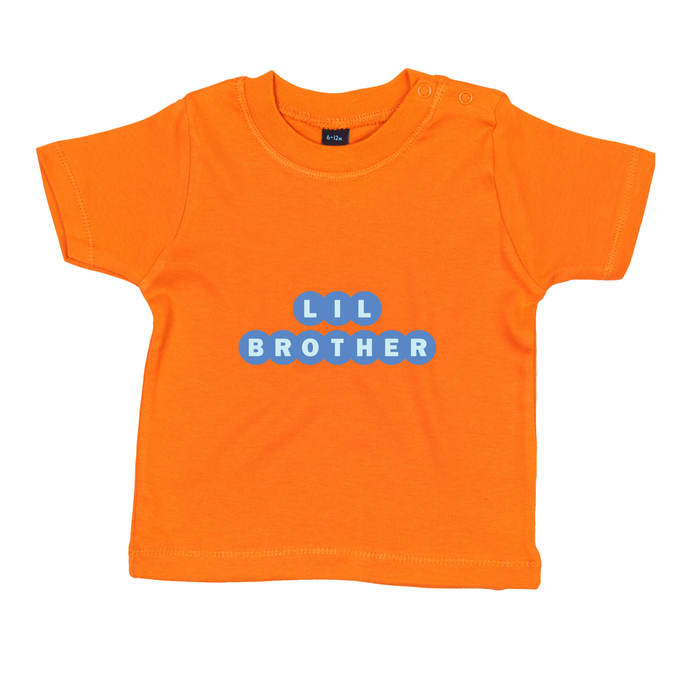 Lil Brother Personalised Baby/Toddler T-Shirt - Image 8