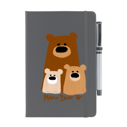 Mama Bear Personalised Notebook with Pen - Image 12