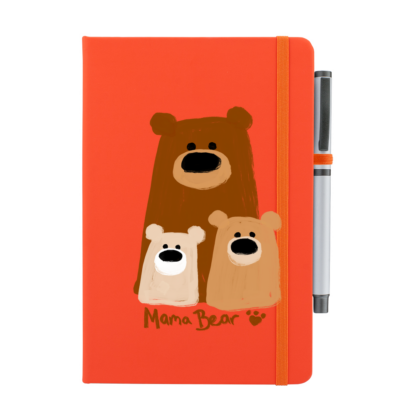 Mama Bear Personalised Notebook with Pen - Image 9
