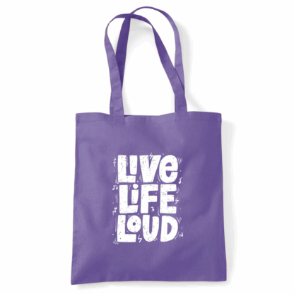 Live Life Loud Tote Bag - Image 24