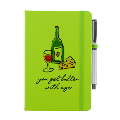 You Get Better With Age Personalised Notebook with Pen - Image 12