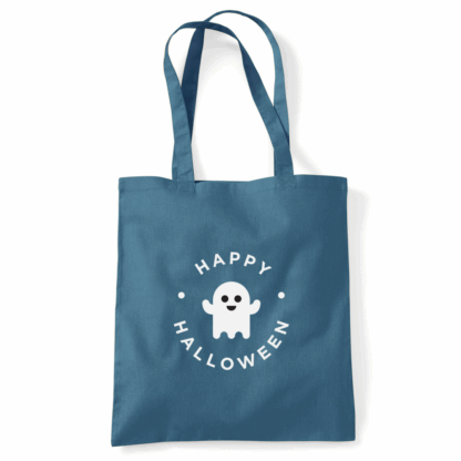 Happy Halloween Ghost Personalised Cotton Tote Bag - Image 12