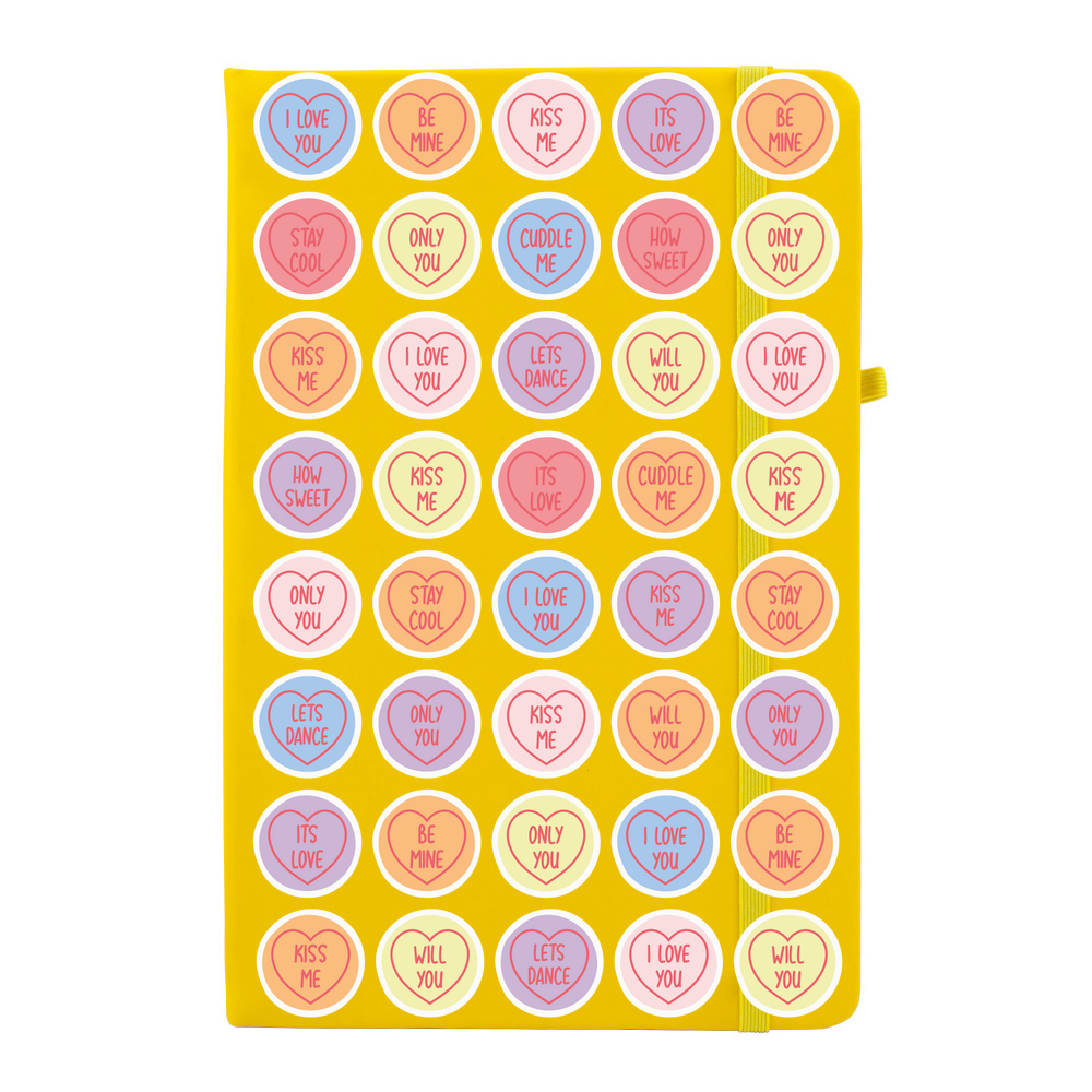 Candy Hearts Soft Feel Notebook - Image 13