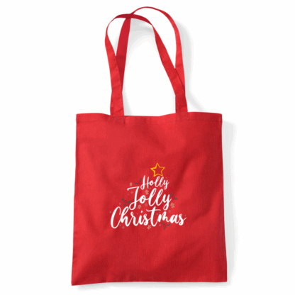 Holly Jolly Christmas Tote Bag - Image 33