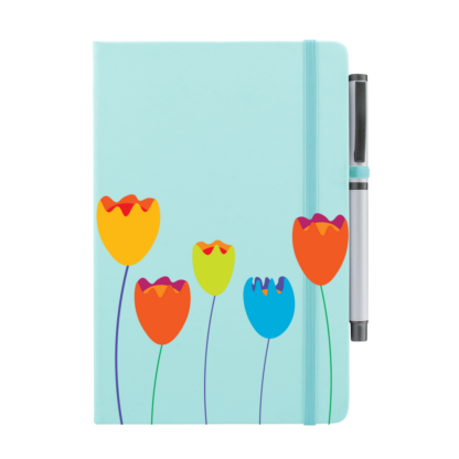 Flowers Personalised Notebook with Pen - Image 14