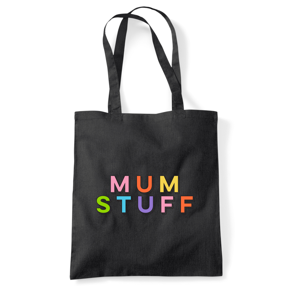 Mum Stuff Personalised Organic Cotton  Tote Bag - Image 8