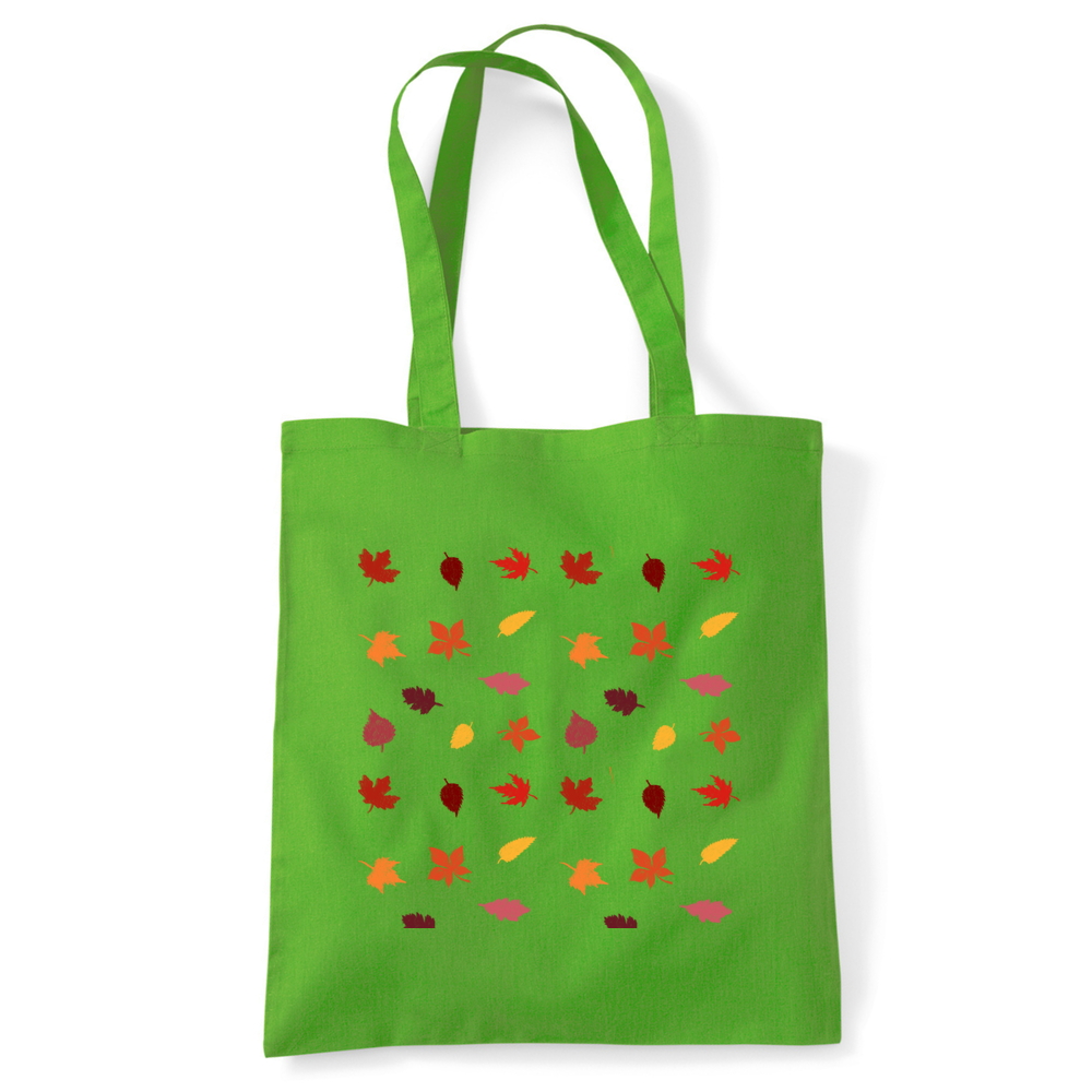 Autumn Leaves Cotton Tote Bag - Image 14