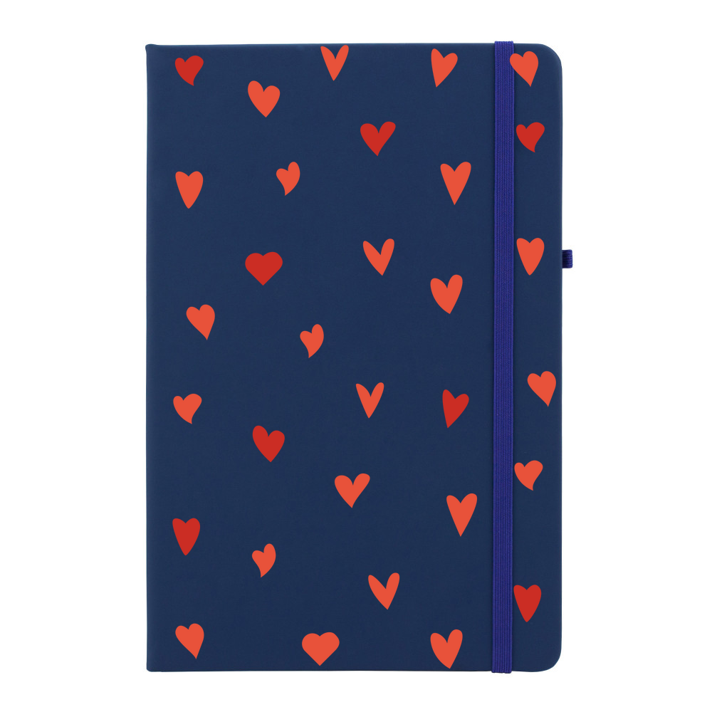 Love Hearts Personalised Feel A5 Notebook - Image 6
