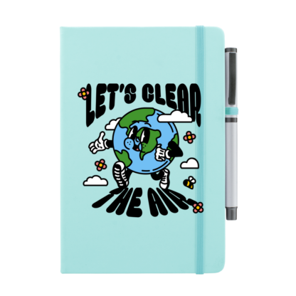 Lets Clear The Air Personalised Notebook with Pen - Image 14