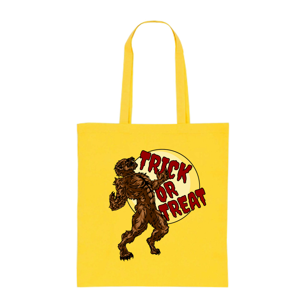 Trick or Treat Werewolf Personalised Tote Bag - Image 11