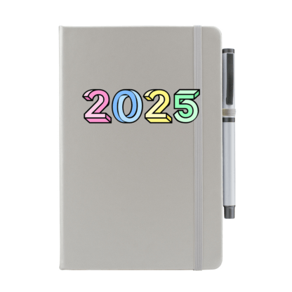 2025 Personalised Notebook with Pen - Image 5