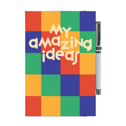 My Amazing Ideas Personalised Notebook with Pen - Image 4