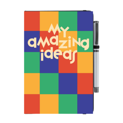 My Amazing Ideas Personalised Notebook with Pen - Image 3