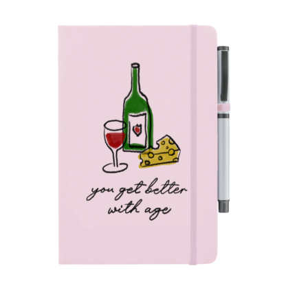 You Get Better With Age Personalised Notebook with Pen - Image 13