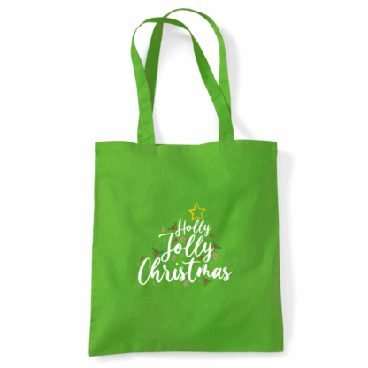 Holly Jolly Christmas Tote Bag - Image 14