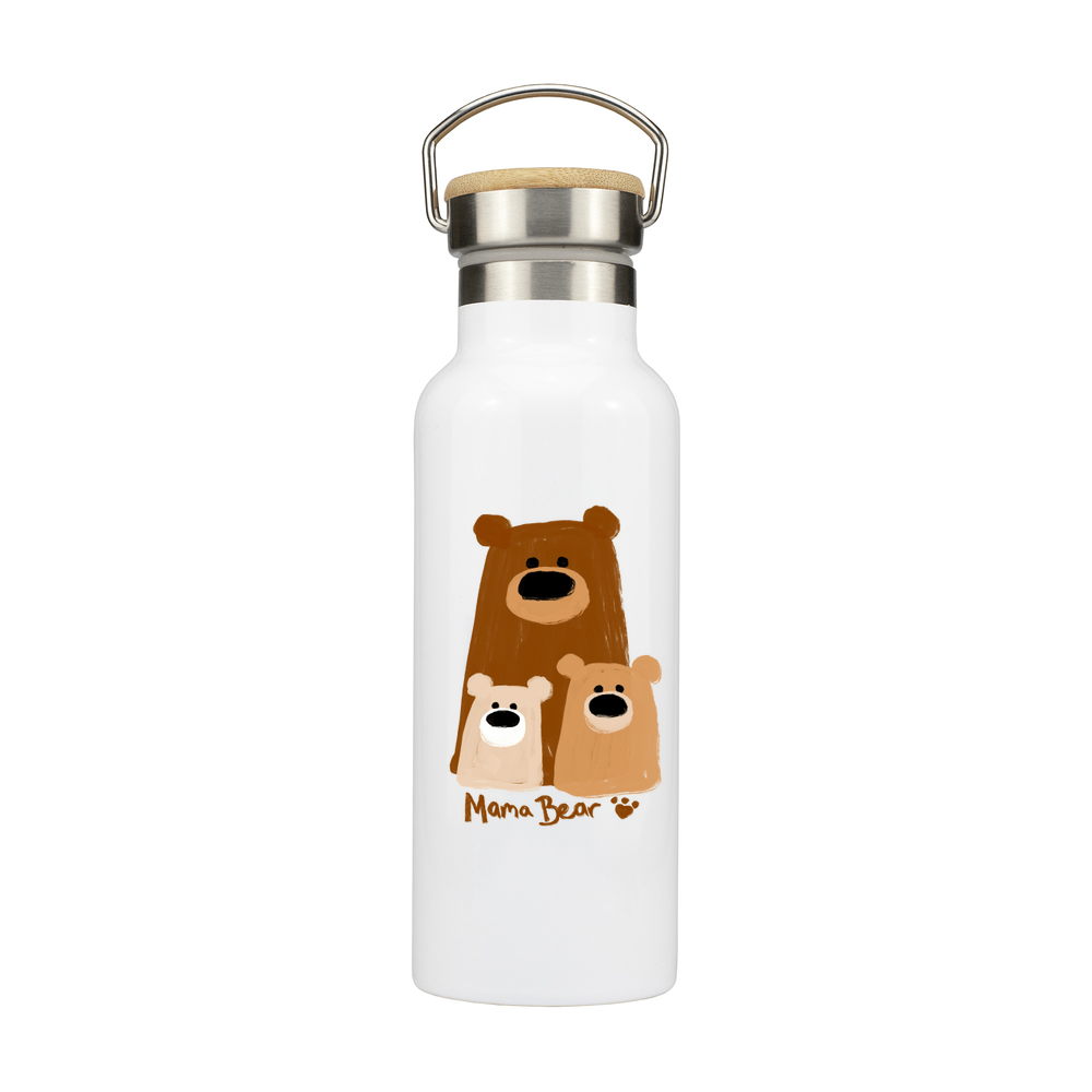 Mama Bear Personalised Metal Bottle - Image 2