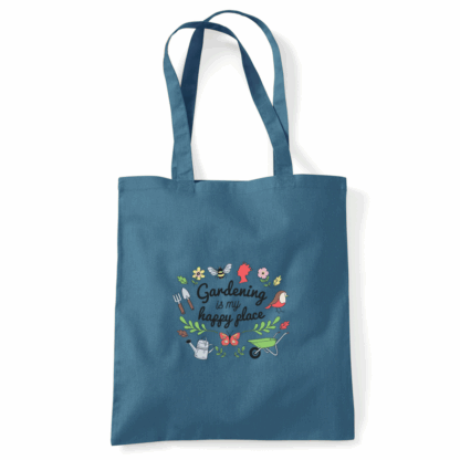 Gardening is my Happy Place Tote Bag - Image 6