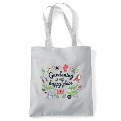 Gardening is my Happy Place Tote Bag - Image 39