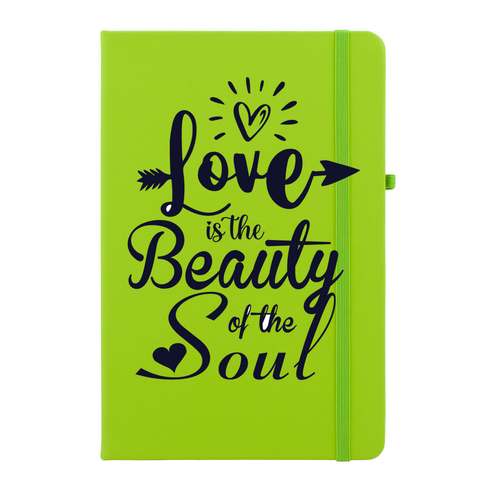 Love Is The Beauty Of The Soul Personalised Soft Feel Notebook - Image 14