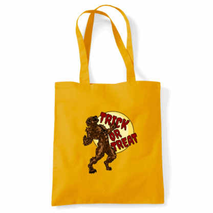 Trick or Treat Werewolf Personalised Tote Bag - Image 35