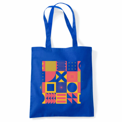 Square Patterns Tote Bag - Image 6