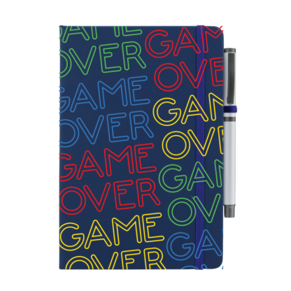 Game Over Notebook with Pen - Image 3