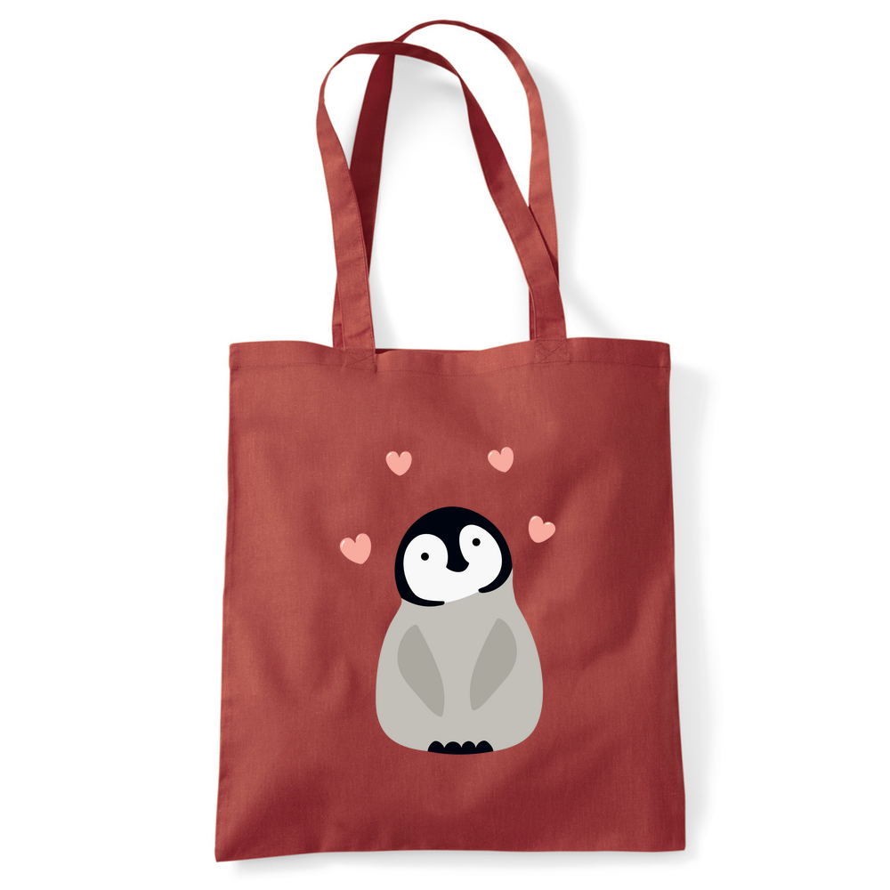 Penguin Organic Cotton Tote Bag - Image 46