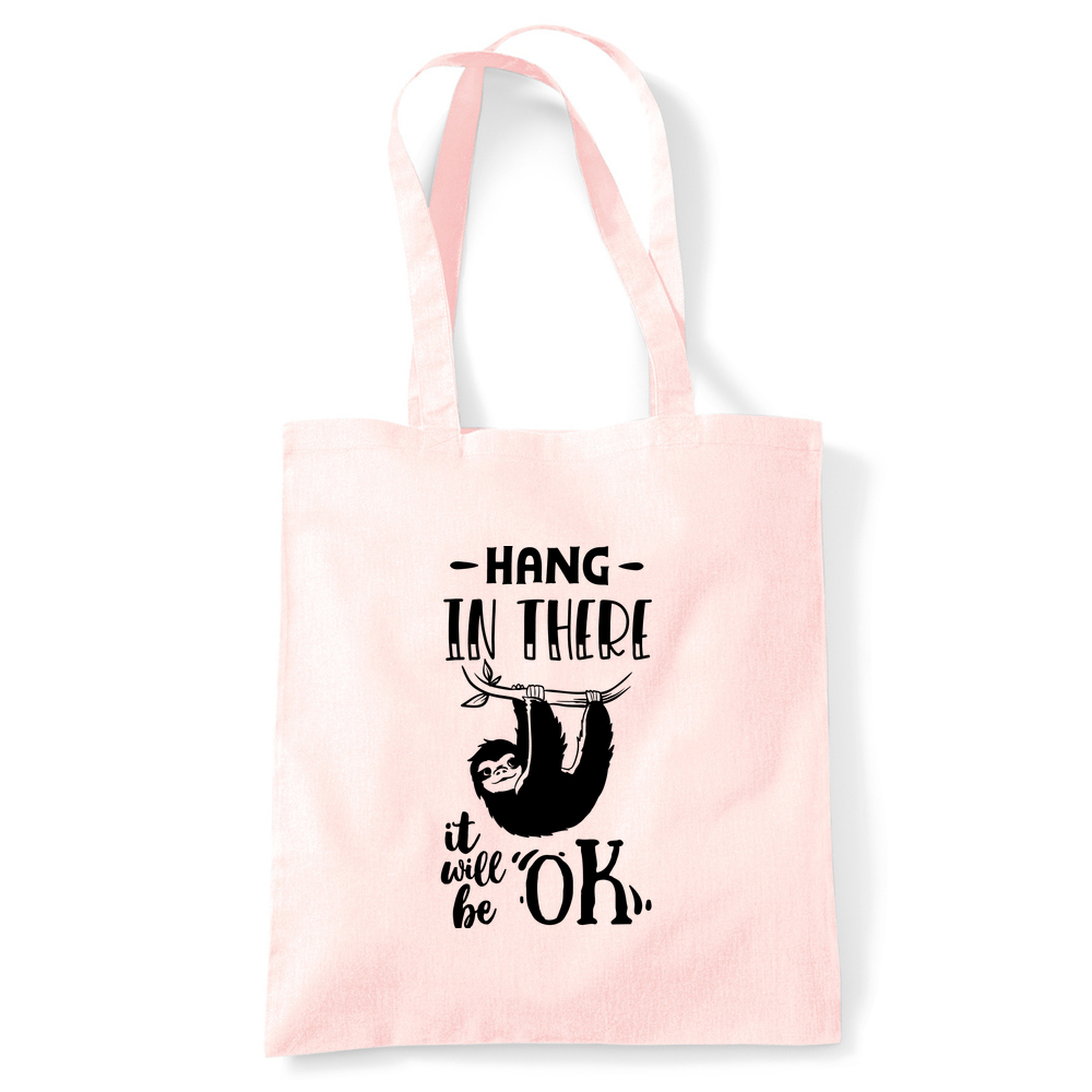 Hang In There Sloth Tote Bag - Image 27