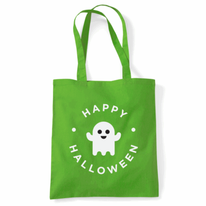 Happy Halloween Ghost Personalised Cotton Tote Bag - Image 13