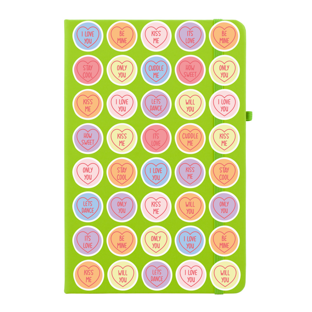 Candy Hearts Soft Feel Notebook - Image 14