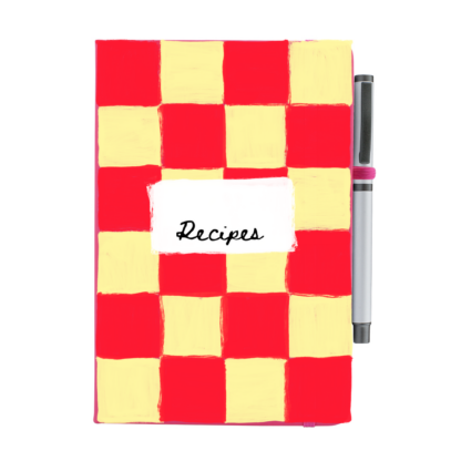 Recipes Personalised Notebook with Pen - Image 3