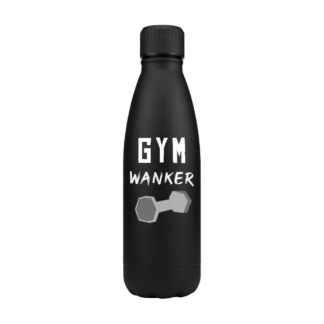 Gym Wanker Personalised Metal Bottle