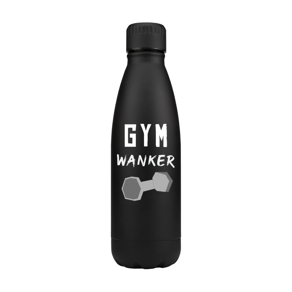 Gym Wanker Personalised Metal Bottle - Image 2