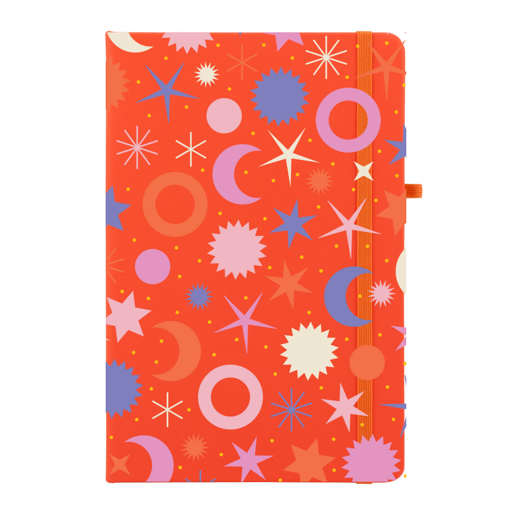 Moons and Stars Pattern Notebook - Image 5