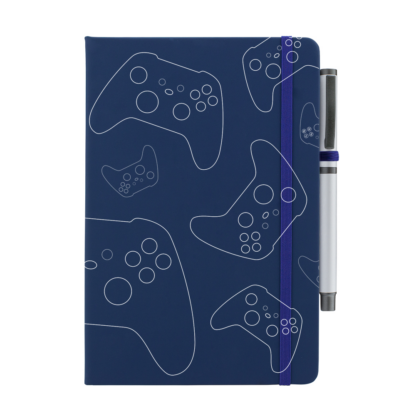 Game Controllers Personalised Notebook with Pen - Image 7