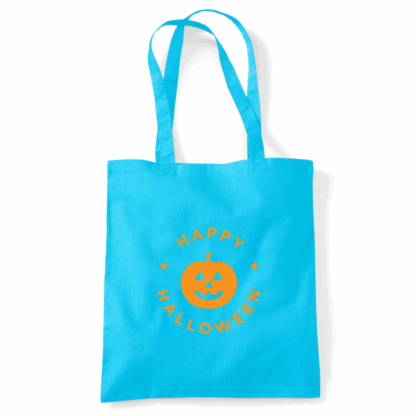 Happy Halloween Pumpkin Personalised Tote Bag - Image 22