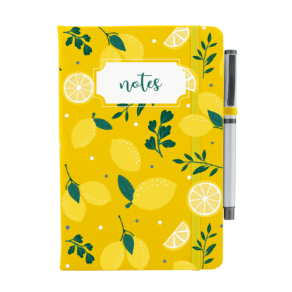 Lemons Notebook with Pen - Image 12